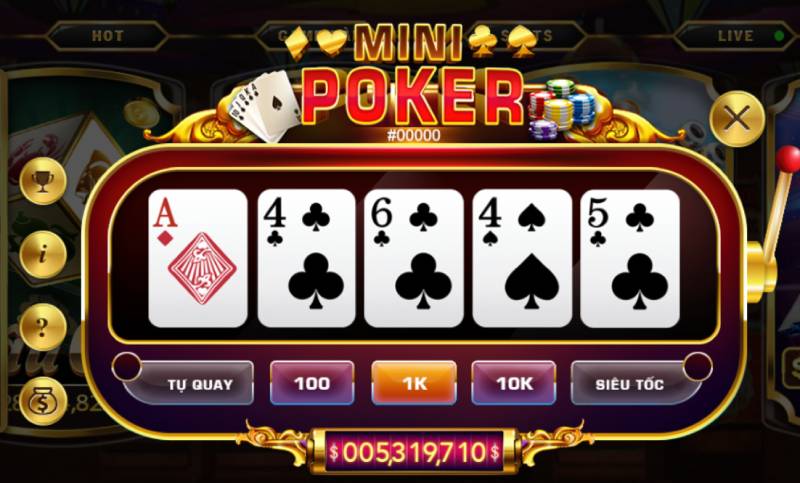 Cách Chơi Mini Poker - Bí Quyết Cách Chơi Mini Poker - Bí Quyết