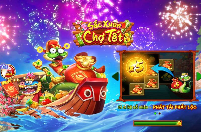 Nổ Hũ Sắc Xuân Chợ Tết - Rinh Lộc Vàng Đầu Năm May Mắn - Lopebu Nổ Hũ Sắc Xuân Chợ Tết - Rinh Lộc Vàng Đầu Năm May Mắn - Lopebu