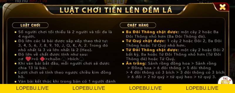 Game Bài - Lopebu
